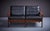 Black Leather Sofas & Side Table from Illum Wikkelso Capella, Denmark, 1960s, Set of 3 For Sale - Image 12 of 17