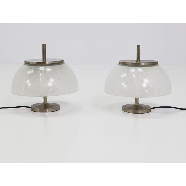 Alfetta Table Lamps by Sergio Mazza for Artemide, Italy, 1966, Set of 2, in Very Good conditions. Designed 1960 to 1969 I...