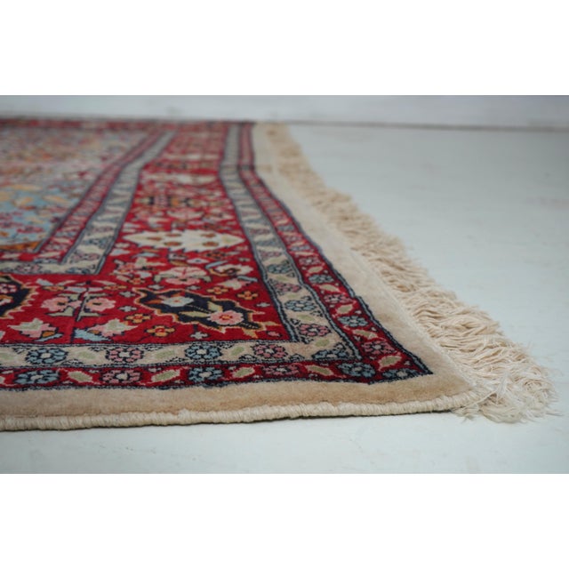 Hand Woven Oriental Style Wool Rug 7 ‘2 X 10’2 For Sale - Image 4 of 11