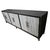 Contemporary Grey Marble Modern Rustic Sideboard For Sale - Image 3 of 10