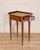 Brown 19th Century Louis XVI–Style Walnut Side Table with Gallery Top, France For Sale - Image 8 of 10