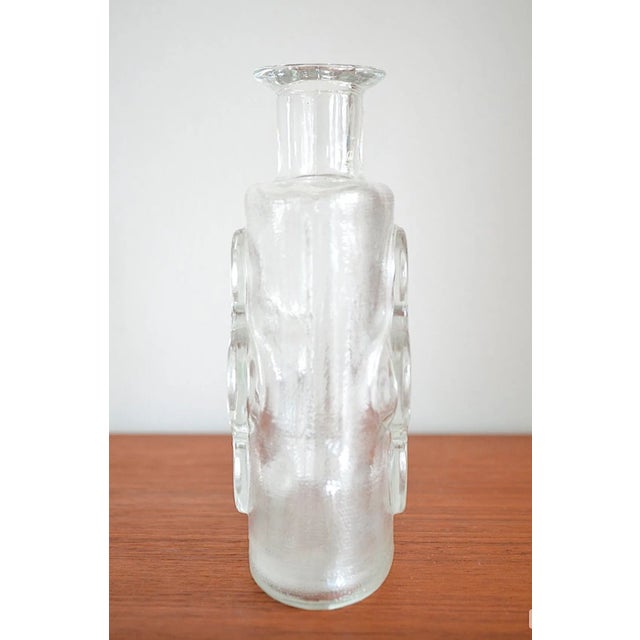 Glass Vintage Finnish Vases by Nanny Stil for Riihimaki, 1960s, Set of 2 For Sale - Image 7 of 9