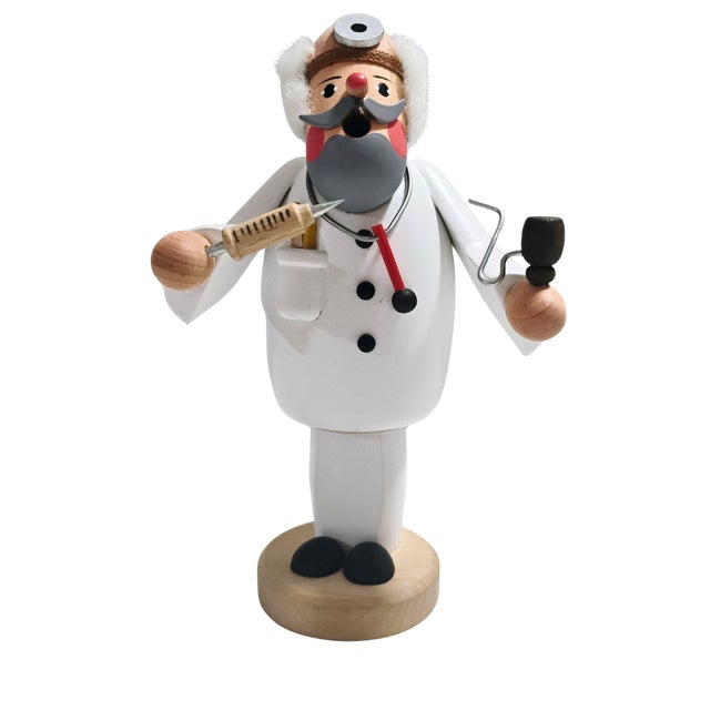 This authentic Karl Werner 7.25-inch wooden dentist incense smoker is handcrafted in the Erzgebirge region of Germany and...