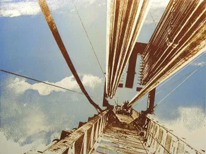 Ted Thomas "Niobrabra" Hand Signed Limited Edition Etching Fine Art Print Unframed
