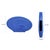 Radiant Blue Wide Ceramic Vase For Sale - Image 11 of 11