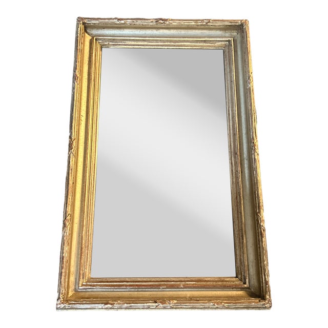 19th Century Original Traditional Gilt Wood Mirror For Sale