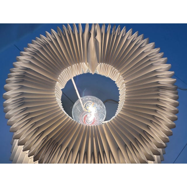 Early Edition of Model 302 Table Lamp in Glass by Gunnar Biilmann-Petersen for Le Klint & Holmegaard, Denmark, 1962 For Sale - Image 6 of 15