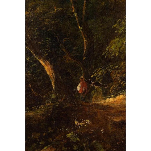 Antique Hawthornden Castle Oil Painting For Sale - Image 4 of 12