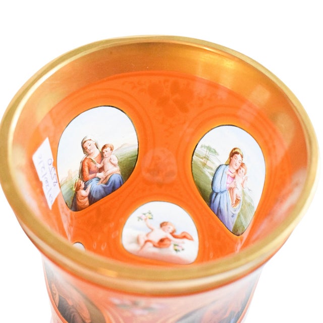 Virgin Mary with Child Cup, 1800s For Sale - Image 4 of 8