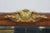 Antique French Louis XVI Mahogany Ormolu Overmantle Mirror Dresser Backsplash 49" For Sale - Image 6 of 14