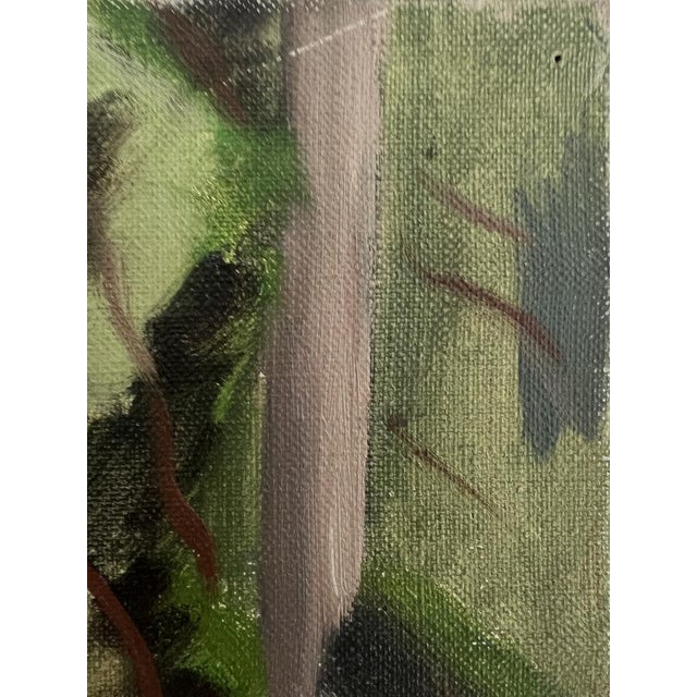 Alexis Louis Roche, Chemin sous-bois, Oil on Canvas For Sale - Image 6 of 11