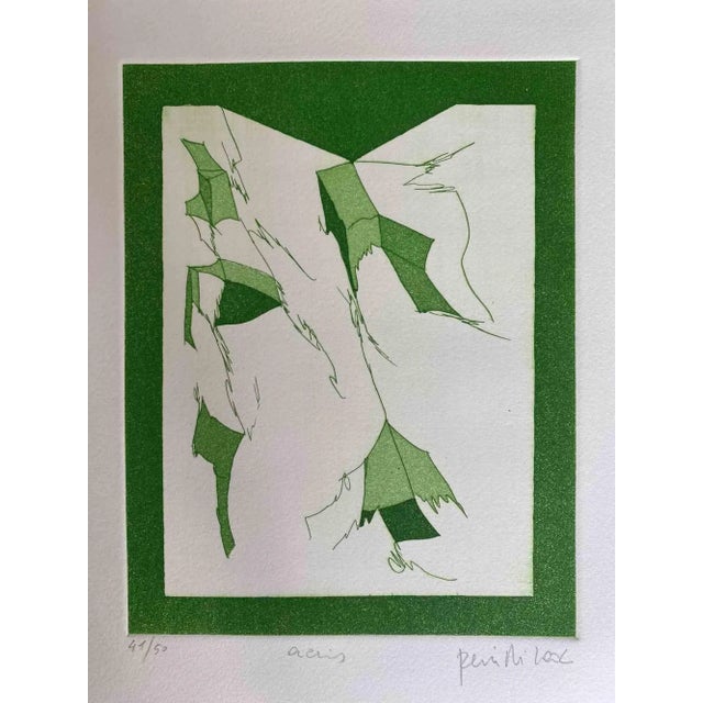 Mottetti is an original Contemporary artwork realized by the Italian Contemporary artist Achille Perilli (Rome, b.1927) in...