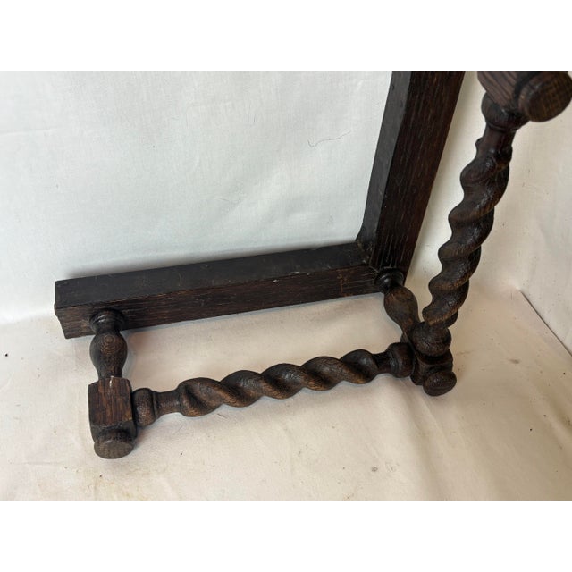 Mid 20th Century Vintage Expandable Oak Fireplace Fender For Sale - Image 5 of 13