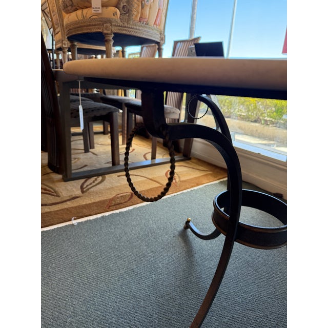Kreiss Brasserie Round Table, 39 Inches For Sale - Image 11 of 12