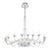 Mid-Century Modern Classical Hand-Blown Murano Glass 16-Arm Chandelier For Sale