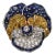 1980s Oscar Heyman Sapphire Diamond Pansy Brooch For Sale