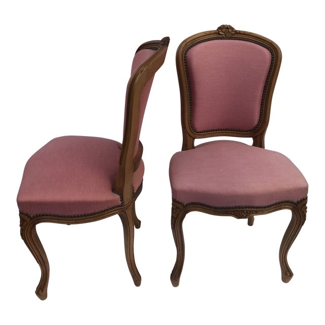 Mid 20th Century French Louis XV Chairs - Set of 2 For Sale