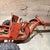 Vintage 1940s–1950s Structo Pressed Steel Orange Road Grader Toy For Sale - Image 11 of 12