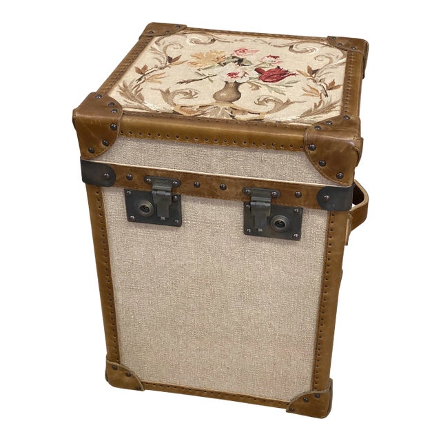 Timothy Oulton “Paris” Tan Trunk For Sale
