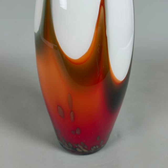 Vintage Murano Glass Vase, 1970s For Sale - Image 10 of 13