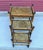 Vintage Bamboo & Woven Rattan Nesting Tables For Sale - Image 4 of 9