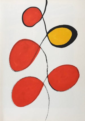 Alexander Calder Zurich 3 Original Lithograph 1973