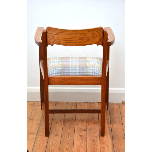 Arts and Crafts Desk Chair in Oak, 1900 For Sale - Image 13 of 15