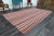 1970s 1970s Vintage Turkish Oushak Handmade Wool Cotton Red Area Rug For Sale - Image 5 of 11