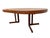 Mid-Century Danish Modern Round / Oval Teak Dining Table For Sale - Image 10 of 12