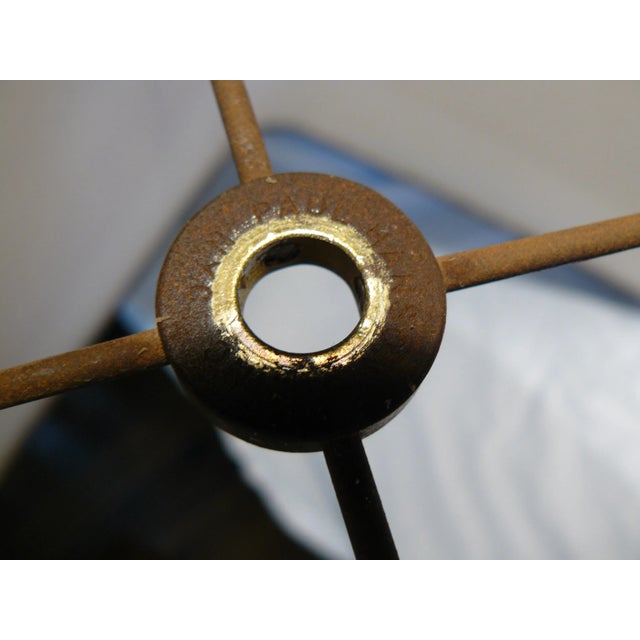 Vintage Paul Hanson Asian-Motif Lamp With Custom Shade For Sale - Image 6 of 13