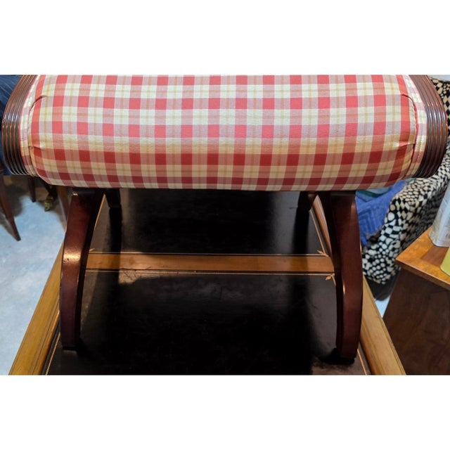 Pair of Kindel Furniture Winterthur Collection New York Ottomans For Sale - Image 10 of 15