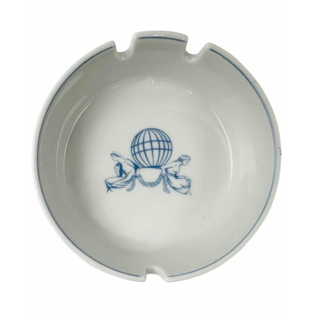 Mid 20th Century Vintage Ciga Hotels Italy Schönwald Germany Porcelain Ashtray Compagnia Alberghi For Sale - Image 5 of 10