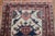 Late 19th century northwest Persian Heriz Serapi long runner. An ivory field with a tribal geometric pattern throughout...