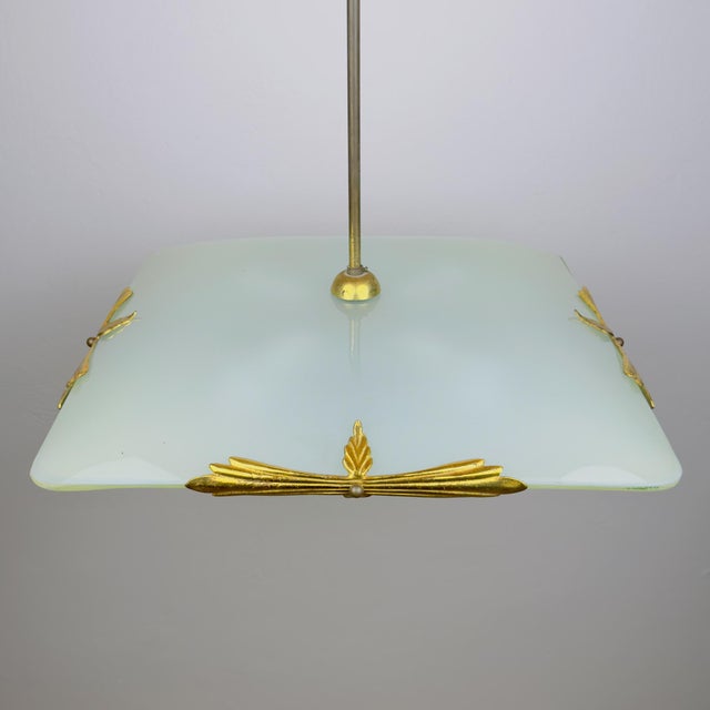 Vintage Art Deco Pendant Light, 1930s For Sale - Image 15 of 18