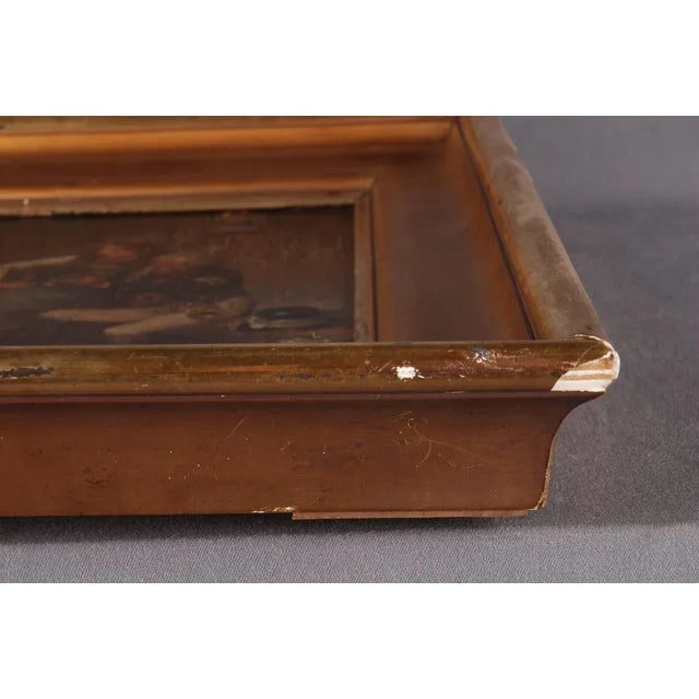 Maximilian Wachsmuth, Bavarian Scene, 19th Century, Oil on Canvas, Framed For Sale - Image 9 of 11