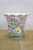 Ceramic Vintage Herend Hungary Handpainted Openwork Basketweave Pierced Porcelain Vase For Sale - Image 7 of 14
