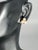 Tripod Pearl Stud Earring With Tiny Diamond in 14 Karat Yellow Gold For Sale In New York - Image 6 of 8