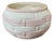 Vintage Pink Basketweave Ceramic Pot Norwood 1988 For Sale