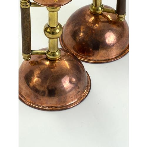 Arts and Crafts Copper Candlesticks attributed to Benham & Froud, 1880s, Set of 2 For Sale - Image 4 of 10
