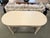Oka Rufflen Chalk Oval Dining Table For Sale - Image 4 of 8