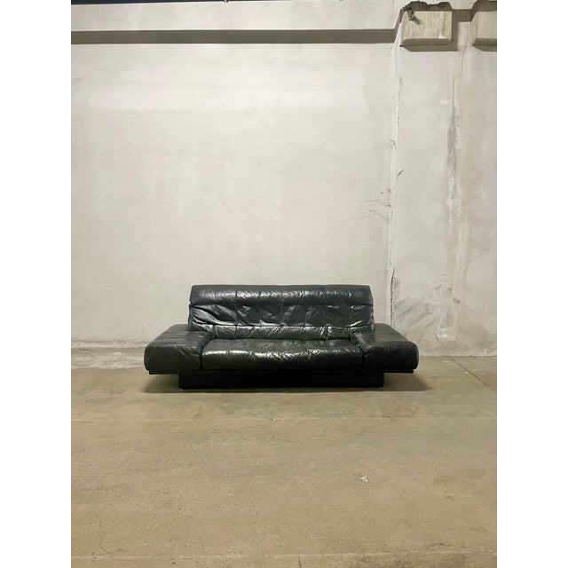 Leather Three-Seater Sofa RB 3400 by Rolf Benz, Germany, 1980s For Sale - Image 10 of 10