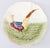 Ceramic Antique 19th Century French Choisy Le Roi Majolica Pheasant Plate For Sale - Image 7 of 7