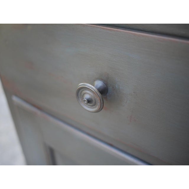 Antique Italian Four-Door Painted Sideboard For Sale - Image 9 of 17
