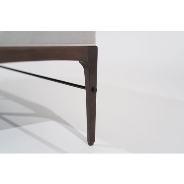 Linear Bench in Dark Walnut Series 72 by Stamford Modern For Sale - Image 13 of 18