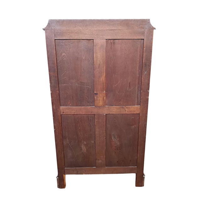 Louis XV Rococo Napoleon III French Commode, Semaniere with Secretary, 1930s For Sale - Image 9 of 17