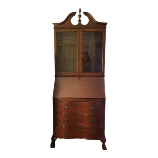 1940s Vintage Secretary Desk For Sale