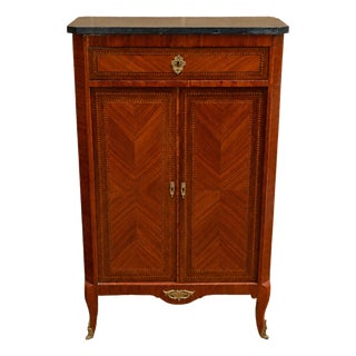 Late 19th Century Louis XV Wooden Cabinet For Sale