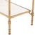 Mid 20th Century Mid 20th Century A Beautiful Pair of French Brass and Mirrored Tables, in the Manner of Jansen For Sale - Image 5 of 7
