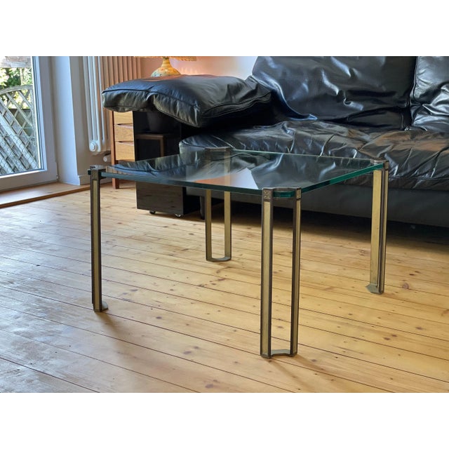 Mid-Century Modern Brass Coffee Table by Peter Ghyczy, 1970s For Sale - Image 3 of 11