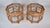 Wood Vintage Brighton Pavilion Style Bamboo Side Tables, 1970s For Sale - Image 7 of 8